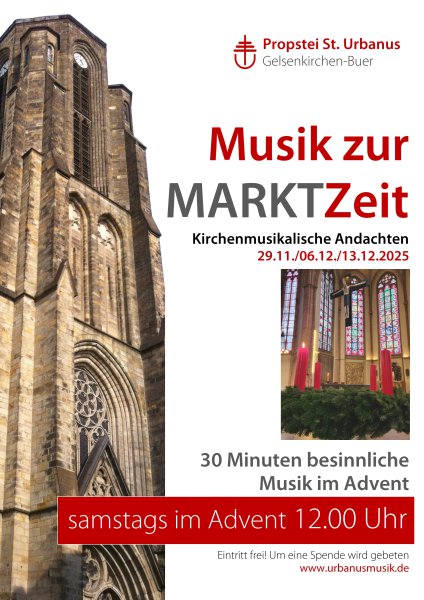 Plakat Musik zur Marktzeit