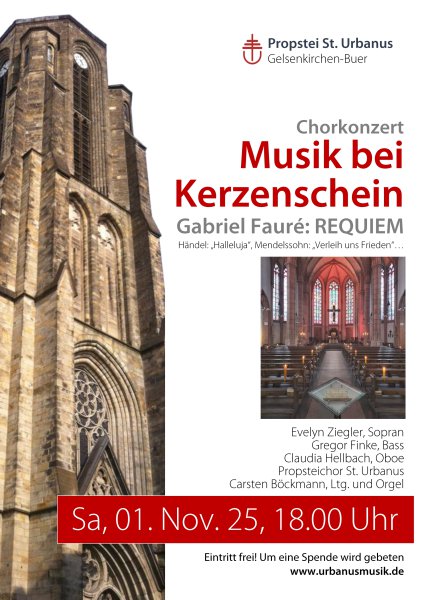 Konzertplakat Chorkonzert